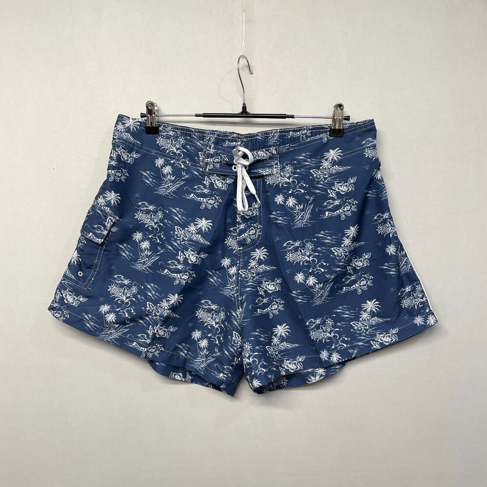 Raya Sun Women Board Swim Trunks Shorts Size Large Floral M273 -14